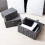 Homepeaz Set of 3 Woven Storage Basket Bin Wicker Hamper Stackable Box 2