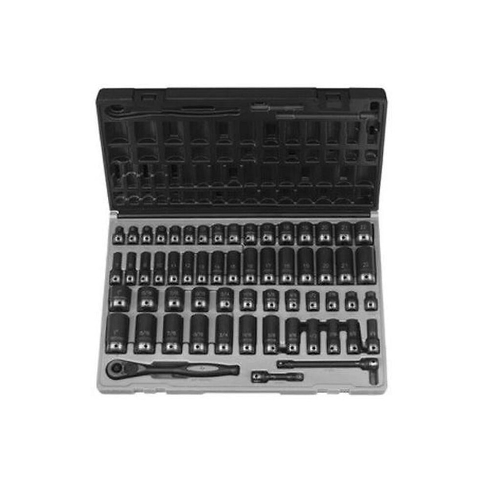 Grey Pneumatic Gy81012md 0.38 In. Drive X 12 Mm 6 Point Deep Duo-Socket 729440481209