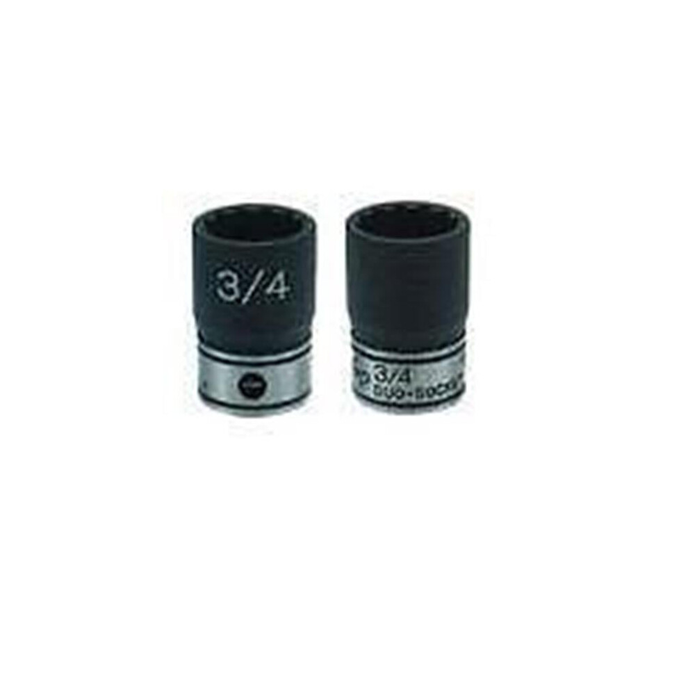 Grey Pneumatic Gy81019m 0.38 In. Drive X 19 Mm 6 Point Standard Duo-Socket 729440481407