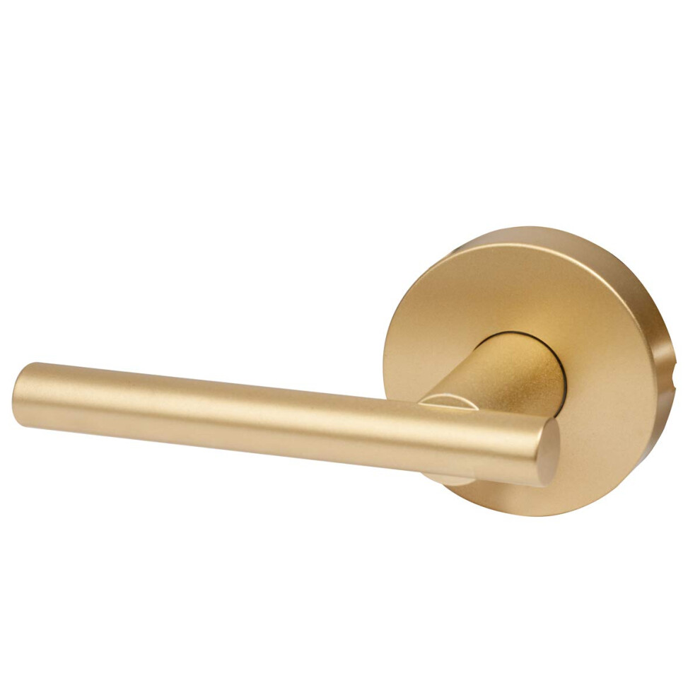 Designers Impressions Kain Design Satin Brass Dummy Non Turning Euro D 843561183986