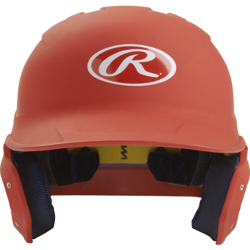 Rawlings | MACH Batting Helmet | Matte Orange | Junior (6 3/8"""" - 7 1/ 2