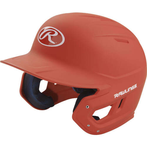 Rawlings | MACH Batting Helmet | Matte Orange | Junior (6 3/8"""" - 7 1/ 1