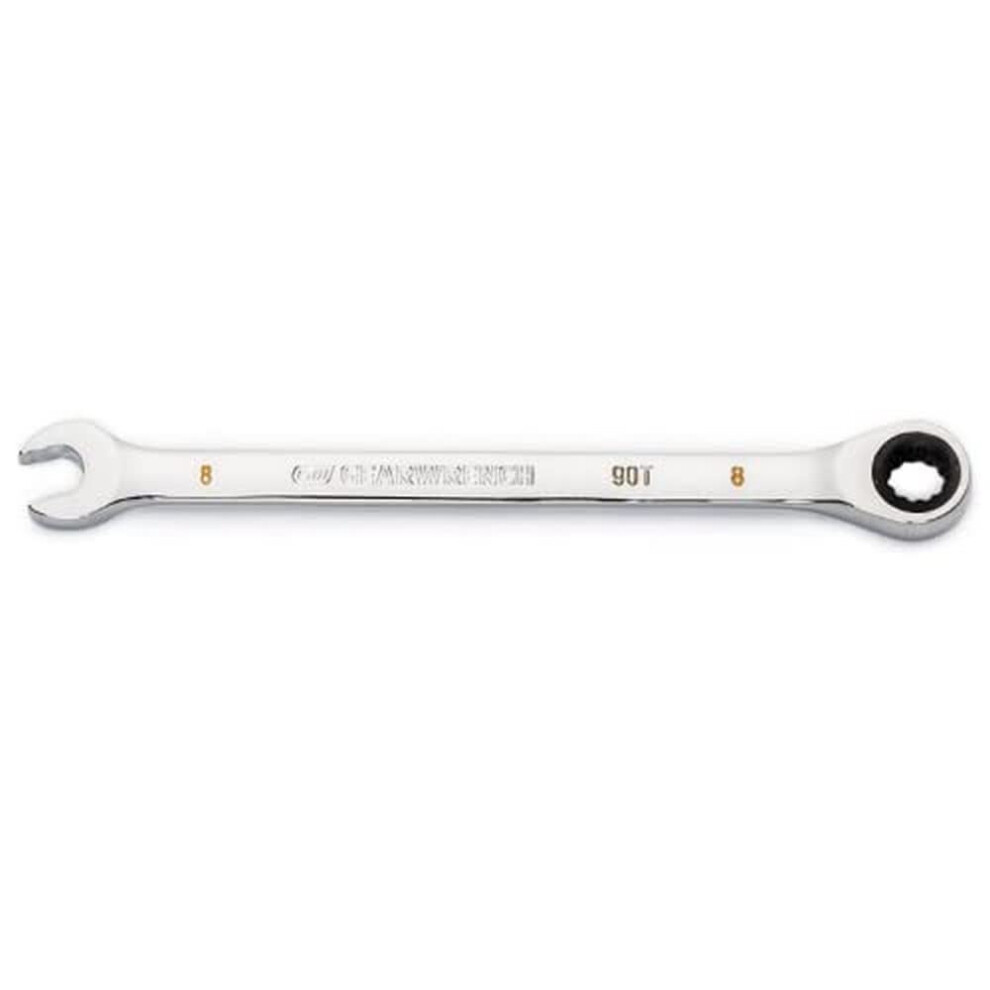 Photos - Other Hand Tools GEARWRENCH 8mm 4 Degree Swing Arch 12 Point Ratcheting Combination Wrench - 86908 86908