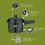 Preethi Hard Anodized Induction Base Outer Lid Pressure Cooker 5 Litres 4