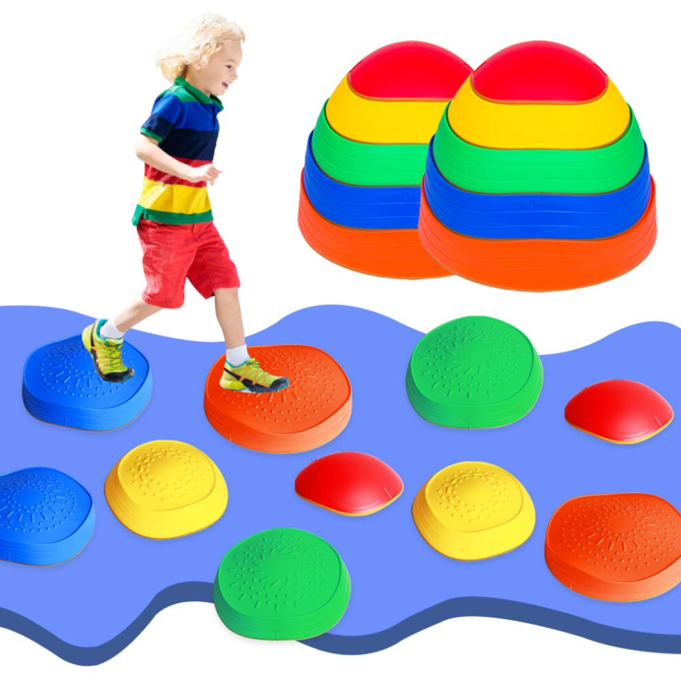 Pierres d'   quilibre OMNISAFE pour enfants Surface textur   e antid   rapante