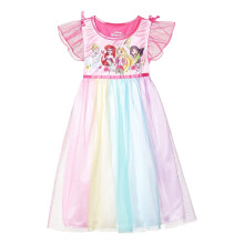Disney Meisjes' Prinses Fantasie Gown Nachtjapon, PRINSES FEESTJAPON 4, 2T