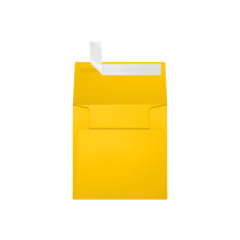 Luxpaper Square Invitation konvolutter | Peel & Press | 3 1/4 """" x 3 1/4 """" | Solsikke gul | 80 lb. Tekst | 50 Antal