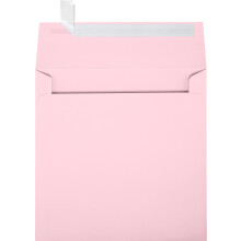 Luxpaper Square Invitation konvolutter | Peel & Press | 6 1/4 """" x 6 1/4 """" | Candy Pink | 80 lb. Tekst | 50 Antal