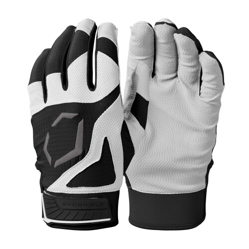 Evoshield SRZ -1 voksne battinghandsker - sort medium