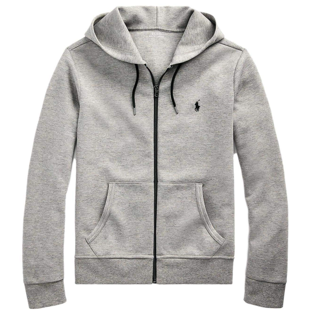 POLO RALPH LAUREN Double Knit Tech Fleece Hoodie (Medium  (Fall/Winter