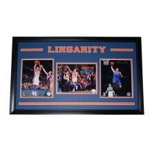 Encore Brandz 753466162002   York - Basketball J. Lin 18x30 Deluxe Frame Linsanity
