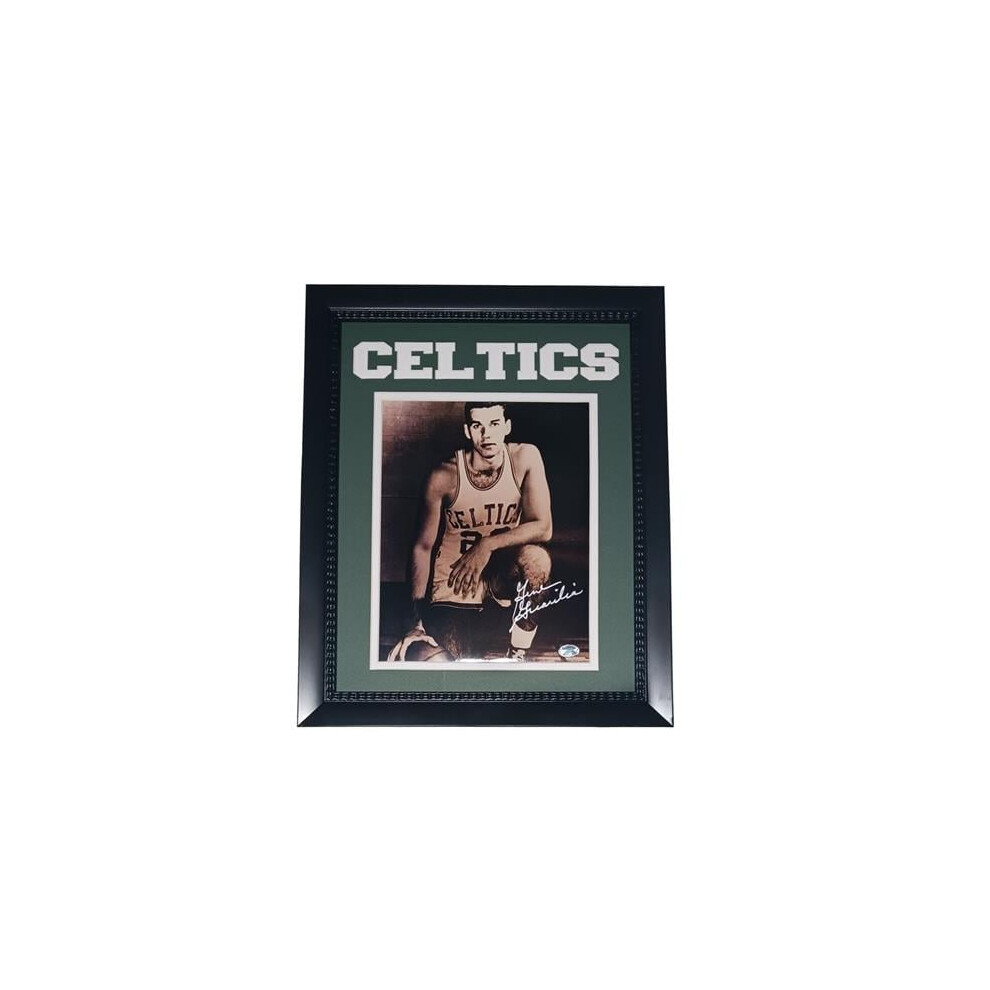 Encore Brandz 753466162132 Boston - Basketball G. Guarilia 11x14 Auto Frame
