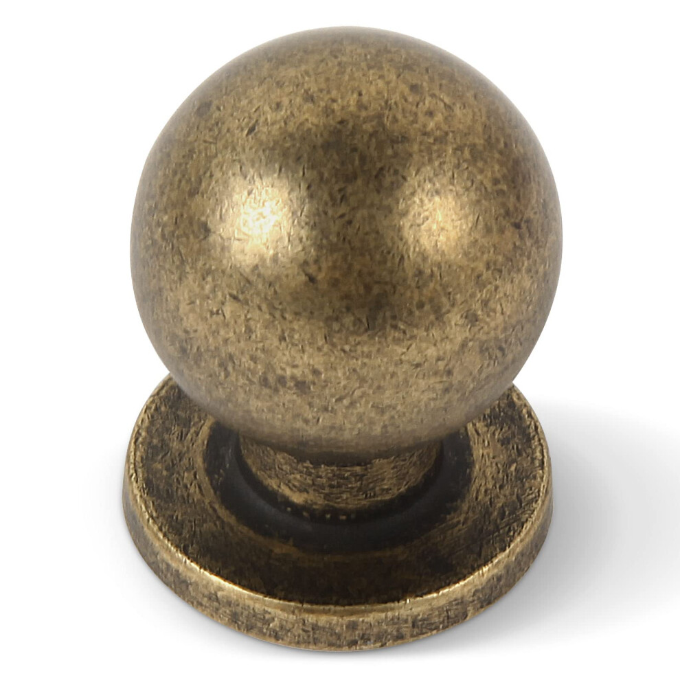 Khtumeware Khtume Ware - Confezione Da 10 Pomelli Hardware Per Armadietti (Ottone Anticato)-image