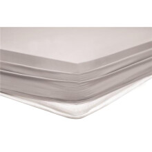 Yatas Bedding 01617657 King Size Penny Fitted Sheet - Gray