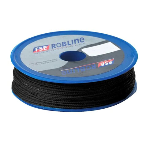 Ficelle cir   e Robline - 0,8 mm x 40 m - Noir