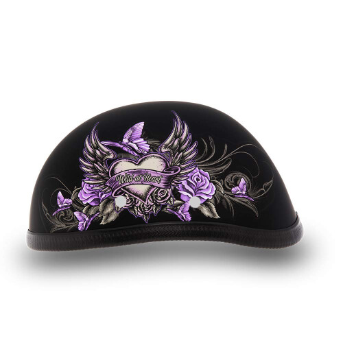 Daytona Helmets Novelty Eagle W/ Wild at Heart Small 1
