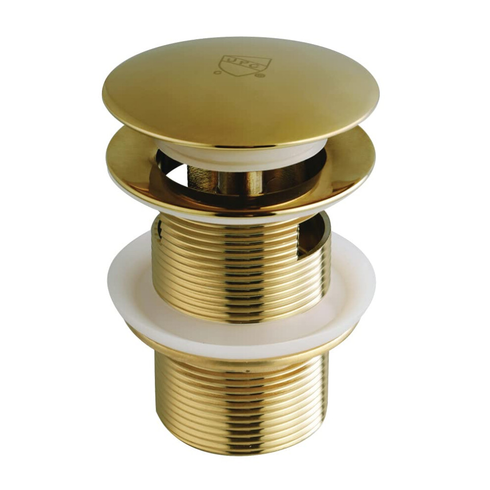 Kingston Brass VTDESHOEBB Trimscape Tub Drain Shoe  Brushed Brass  2.7-image-OPC-PFMXBMQ-NEW