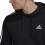 Adidas adidas Ανδρικό Φούτερ Essentials 3-Stripes, Μαύρο/Λευκό, Large 4