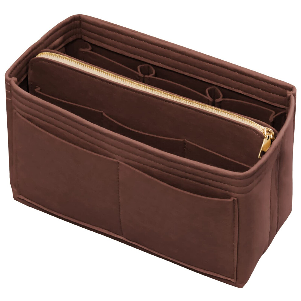 Dailyplus Vloka Organizru Do Kabelky Se Zipem Organizr Plsten Taky Organizr Kabelky Vkldac Taka Do Taky Organizr S Prveskem Na Klce Na K-image