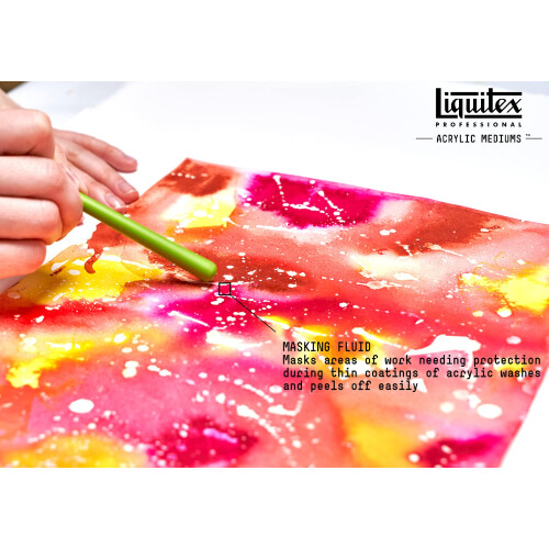 LIQUITEX Acrylic Masking Fluid Medium 118ML  Transparent 2