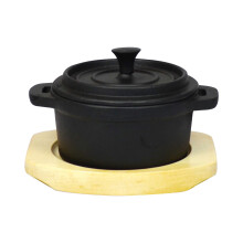 Frieling gietijzeren mini cocotte/dutch oven met emaille binnenkant en wo
