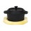 Frieling Cast Iron Mini Cocotte/Dutch Oven with Enamel Interior and Wo 1