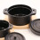 Frieling Cast Iron Mini Cocotte/Dutch Oven with Enamel Interior and Wo 5