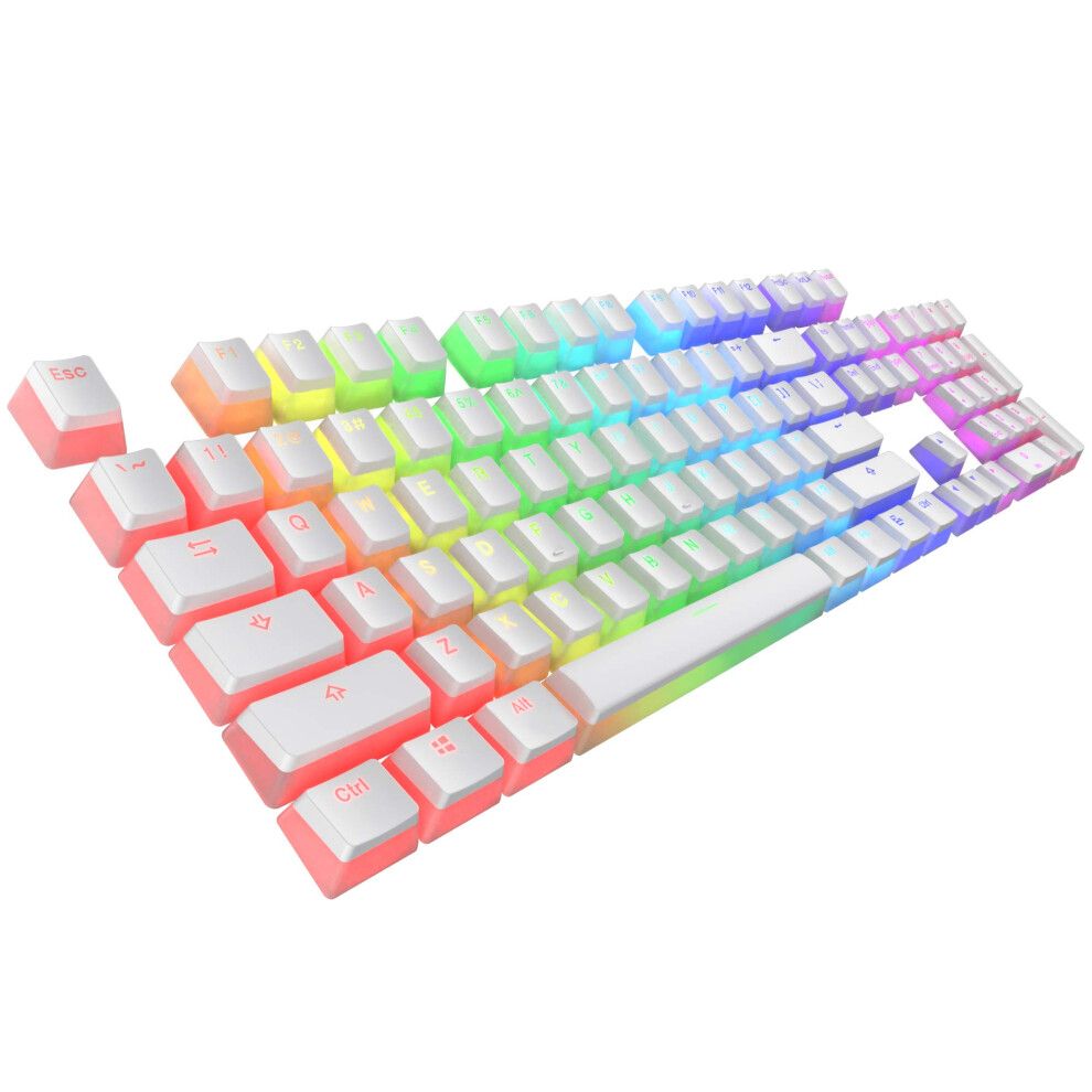 Tecware Pbt Keycaps Double-Shot Pbt Keycap Set For Mechanical Keyboa 684753195888