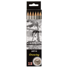??????a S?ed??? Pacific Arc Premium Graphite ??a ?a???t???e? 5H - ?pa??e??at??? ??????a ??a S??d??, S??ts? ?a? S??as? 12 te?. - Set 12 ?? t?????? e?d?