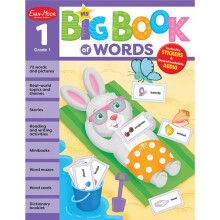 Evan-Moor EMC3103 My First Big Book of Words, Grade 1