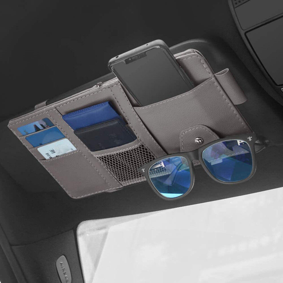 Organisateur de pare-soleil de voiture SEMBEM Accessoires d'int   rieur de voiture Organiseur de poche