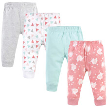 Unisex bavlnen nohavice Luvable Friends pre dievcat , z kladn pre deti, slon, 18-24 mesiacov