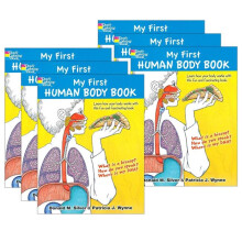 Dover Publications DP-468216-6 My First Human Body Coloring Book - 6 Each