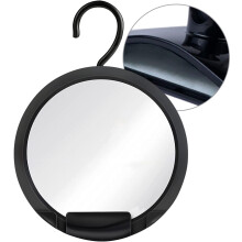 MIRRORVANA Specchio antiappannamento doppio per la rasatura con gancio per appendere