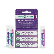 Balsamo per labbra oncologico USDA Organic Hydrate Labbra secche e secche. Idratante -Confezione da 3