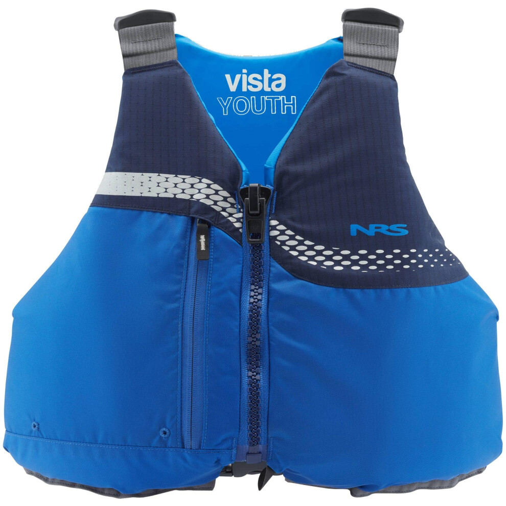 NRS Vista Youth Lifejacket (PFD)-Blue-Youth