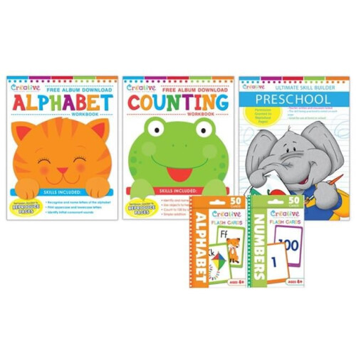 PBS Publishing PBSCTM2001 Preschool Skills Bundle