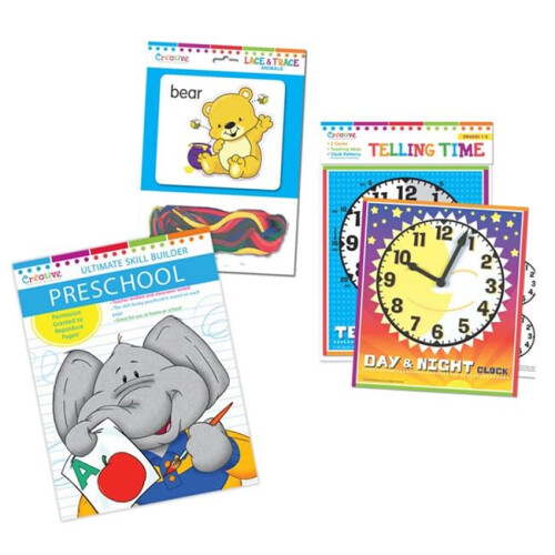 PBS Publishing PBSCTM2020 Preschool Learning Bundle - Set of 3