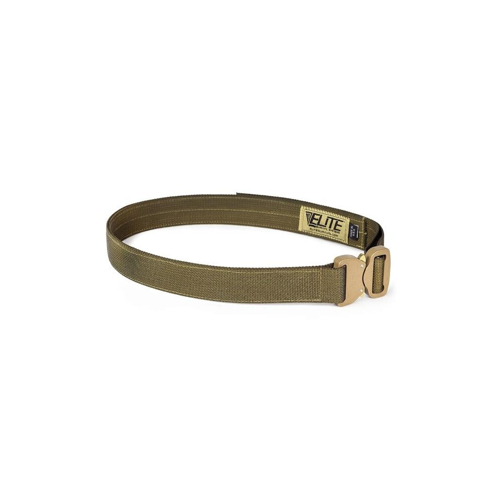 Photos - Other Elite Survival Gear CSB-T-M Unisex CO Shooters Belt with Cobra Buckle, Coyote - Medium