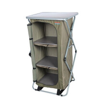 Bushtec Adventure CB041W Sierra 4 Shelf Single Camp Cupboard
