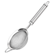Sunwukin 304 Casques a mailles fins en acier inoxydable pour la cuisine collante-skimmer avec poignee tamis tamis pour le the a the de riz nouill