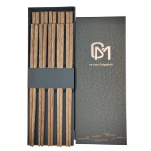 M.G Wengeholz-Essstbchen, 10 Paar Holz-Essstbchen, chinesisch, japanisch, koreanisch, wiederverwendbare Holz-Essstbchen, splmaschinenfeste Essst