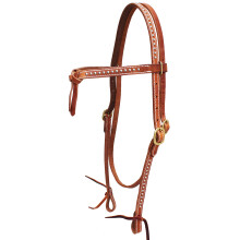 CHALLENGER Horse Western Silver Spots Horse Tack Futurity Knot Browband Uzdecka 78206TN