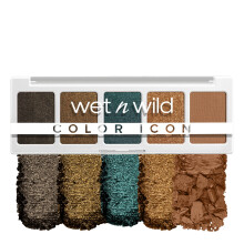 wet n wild Color Icon Makeup Eyeshadow Makeup 5 Pan Palette My Lucky Charm Matte Shimmer Metallic Long Wearing Rich Buttery Pigment Cruelty Free