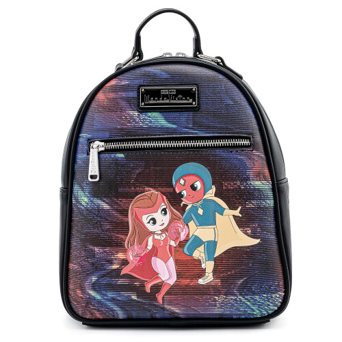 Loungefly Harry Potter Chibi Art All Over Print Shoulder Bag For Women - Officially Licensed
