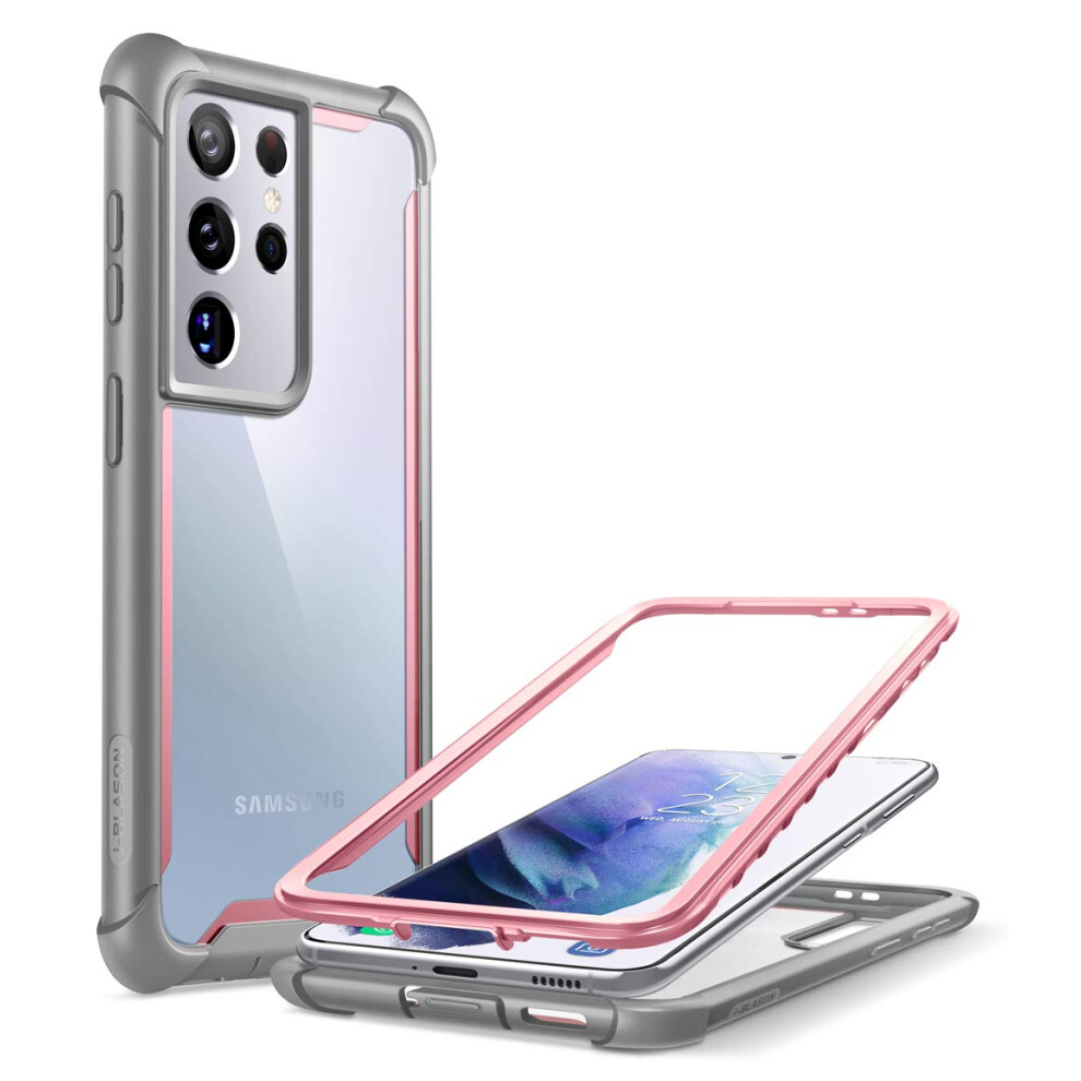 Custodia I-Blason Per Samsung Galaxy S21 Ultra 5G (2021) Protettiva Trasparente