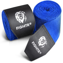 FIGHTR Premium Bokseh?ndbind til max. Stabilitet og beskyttelse | 4m semi-elastiske boksehandsker med tommelfingerl?kke til boksning MMA Mauy Tha