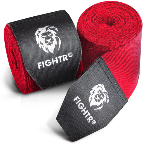 FIGHTR Premium Boxing Hand Wraps for max. Stability and Protection  4m
