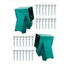 HANDYGO-keinusarjan kiinnikkeet - Heavy Duty -terksinen keinusarja 2 tee-se-itse puinen keinulaitteiston pidike leikkikenttvarusteiden osat asennus
