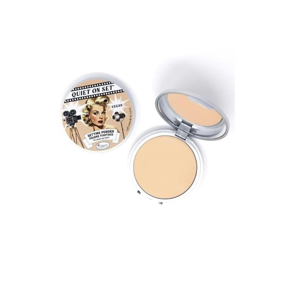 Thebalm Light 493632 0.28 Oz The Balm Quiet On Set Setting Powder For Women - No. 02 Neutral